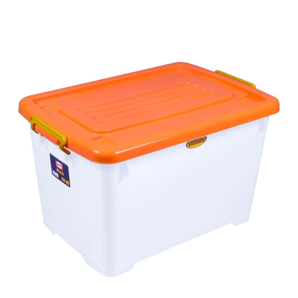 CONTAINER BOX PLASTIK 95 LITER SERBAGUNA SHINPO 95 LITER Max – SIP 114 CB 95 | KERANJANGPLASTIK.ID