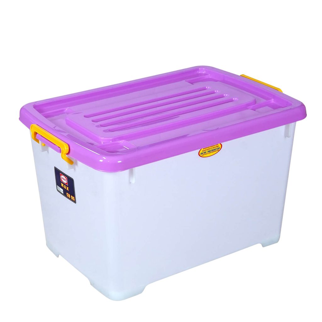 CONTAINER BOX PLASTIK 95 LITER SERBAGUNA SHINPO 95 LITER Max – SIP 114 CB 95 | KERANJANGPLASTIK.ID