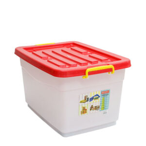 CONTAINER BOX PLASTIK 82 LITER LION STAR TIPE VC-18: WAGON CONTAINER TANGGUH UNTUK PENYIMPANAN PRAKTIS DAN TERORGANISIR