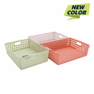 WADAH PLASTIK KOTAK SERBAGUNA CLARIS TIDY MESH LARGE 0558 RE: Wadah Serbaguna Stylish, Ringan, dan Fungsional untuk Kerapian Rumah Modern