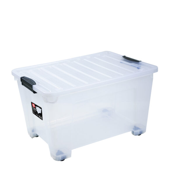 BOX CONTAINER PLASTIK BESAR RODA 115 LITER SHINPO TITAN – SIP 103 CB 115: Container Box Jumbo Modern – Kuat, Praktis, dan Mudah Dipindahkan