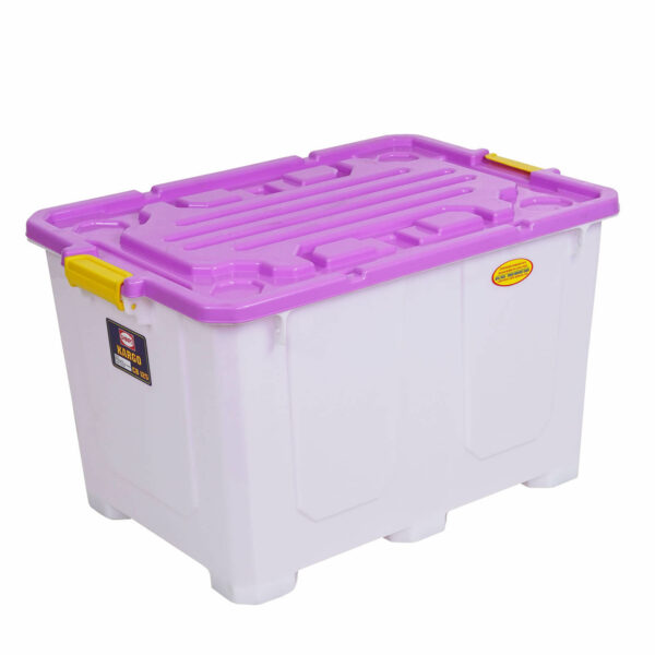 CONTAINER BOX PLASTIK BESAR 125 LITER SHINPO KARGO – SIP 584 CB 125: Box Penyimpanan Besar, Kokoh & Multifungsi untuk Rumah, Gudang, dan Industri