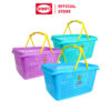 KERANJANG BELANJA PLASTIK MINIMARKET SHINPO TOUCAN – SIP 339, ADA 3 PILIHAN WARNA: Keranjang Belanja Modern, Kuat & Nyaman untuk Minimarket, Supermarket, dan Retail